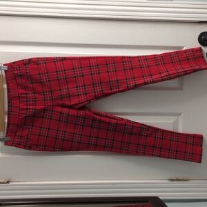 Sanctuary Plaid Jeggings- Ladies Small